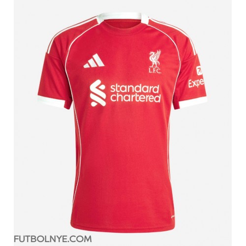 Camiseta Liverpool Primera Equipación 2025-26 manga corta Camiseta Liverpool Primera Equipación 2025-26 manga corta
